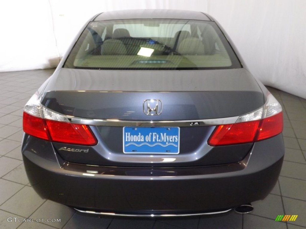 2014 Accord EX Sedan - Modern Steel Metallic / Gray photo #7