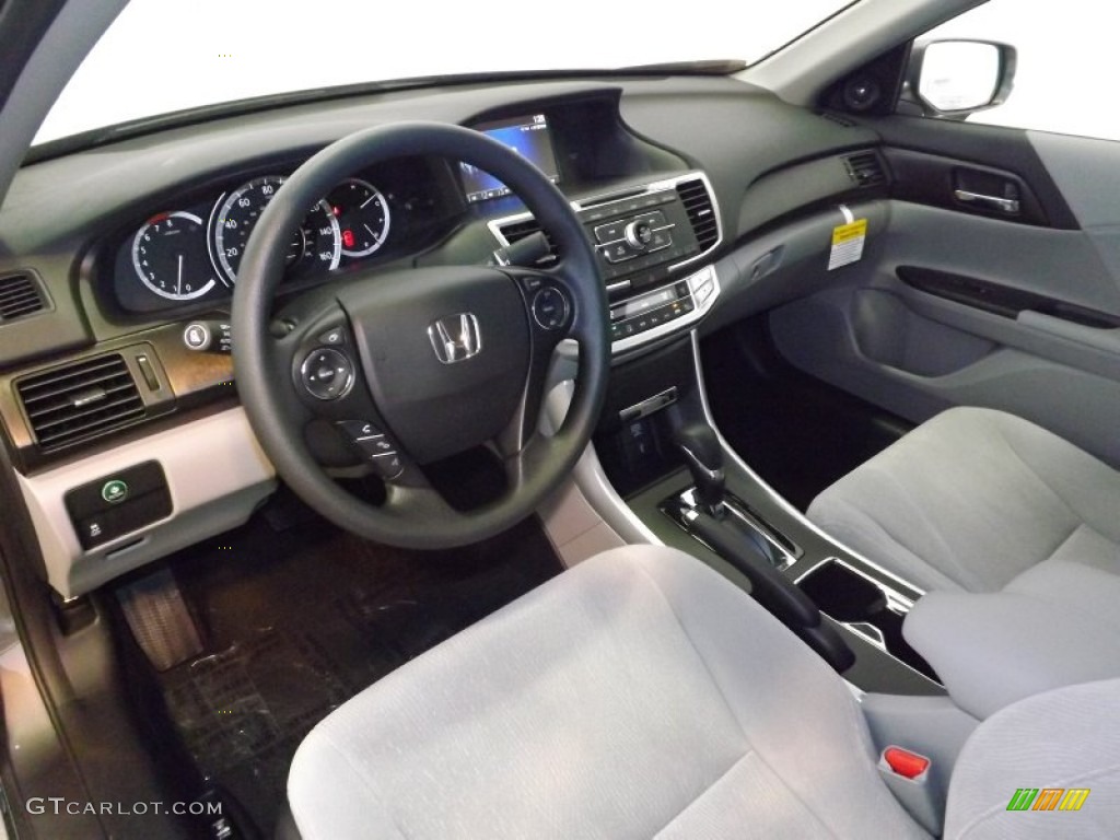 2014 Accord EX Sedan - Modern Steel Metallic / Gray photo #11