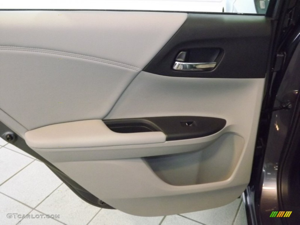 2014 Accord EX Sedan - Modern Steel Metallic / Gray photo #27