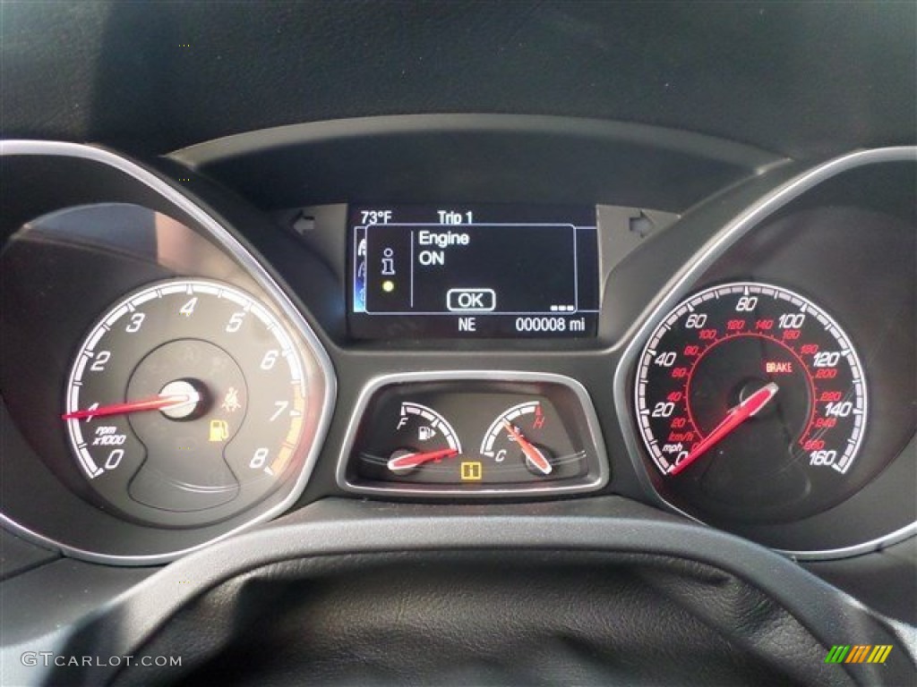 2014 Ford Focus ST Hatchback Gauges Photo #88116692