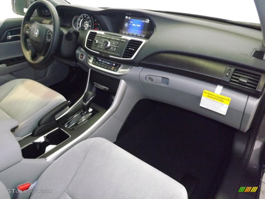 2014 Accord EX Sedan - Modern Steel Metallic / Gray photo #33