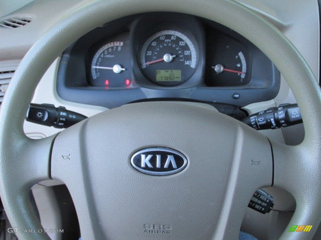 2009 Sportage LX - Smokey Brown / Beige photo #15