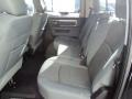 Rear Seat of 2014 1500 Big Horn Crew Cab 4x4