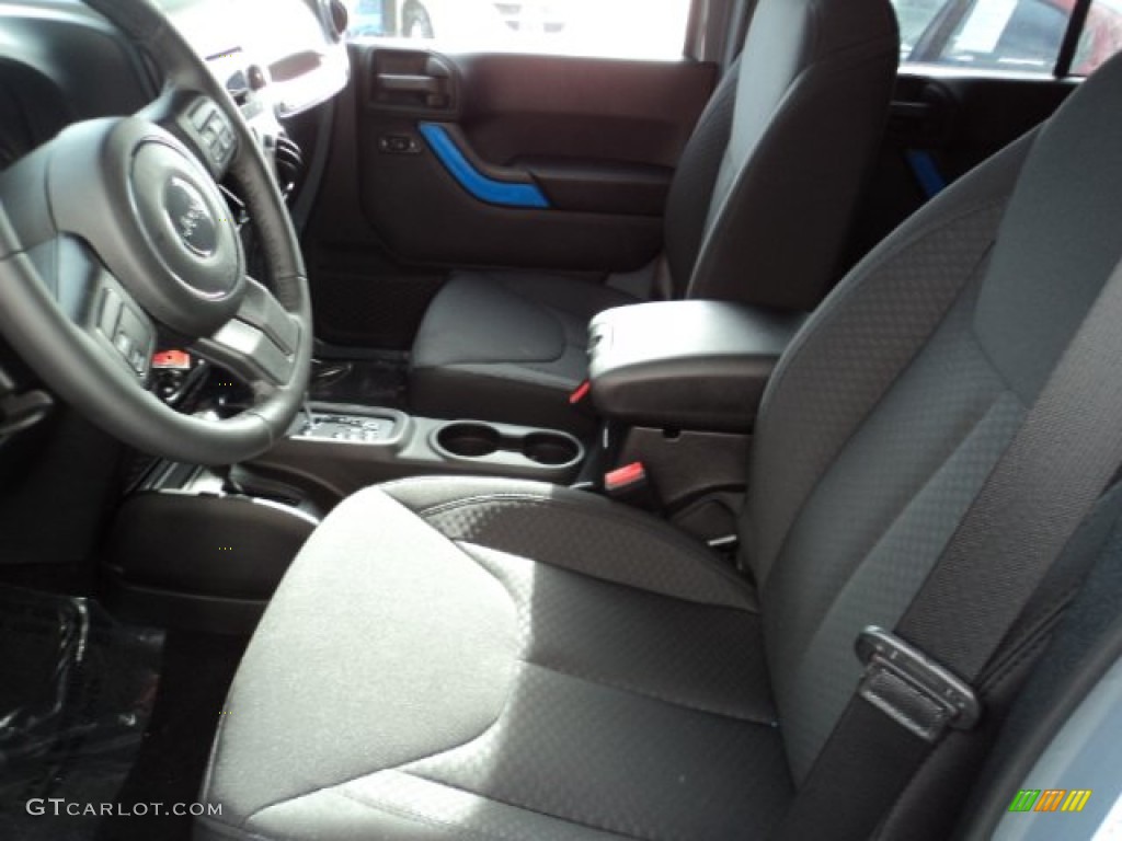 2014 Wrangler Unlimited Sport 4x4 - Anvil / Black photo #5