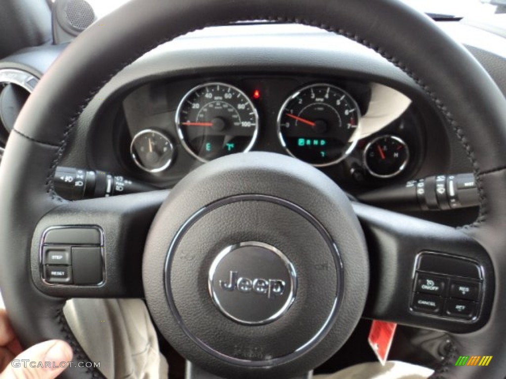 2014 Wrangler Unlimited Sport 4x4 - Anvil / Black photo #7