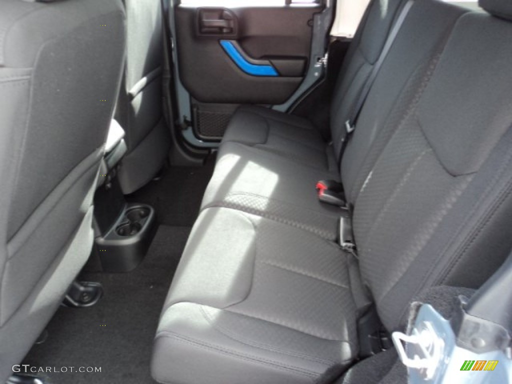 2014 Wrangler Unlimited Sport 4x4 - Anvil / Black photo #8