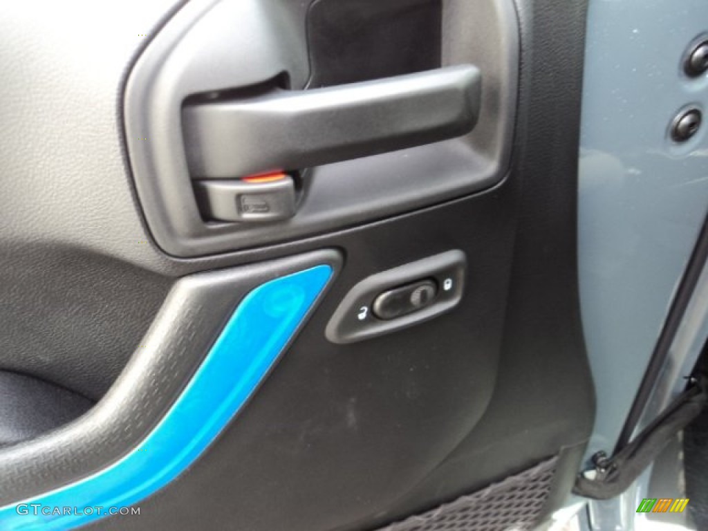 2014 Wrangler Unlimited Sport 4x4 - Anvil / Black photo #11