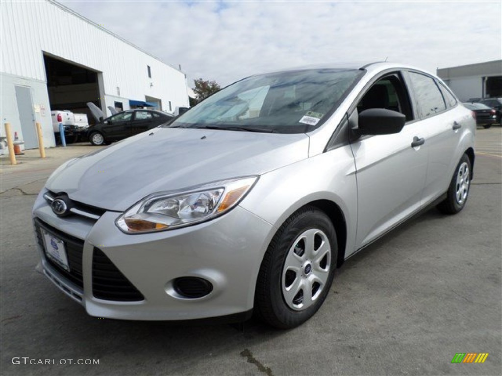 2014 Focus S Sedan - Ingot Silver / Charcoal Black photo #1