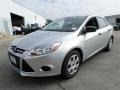 2014 Ingot Silver Ford Focus S Sedan  photo #1