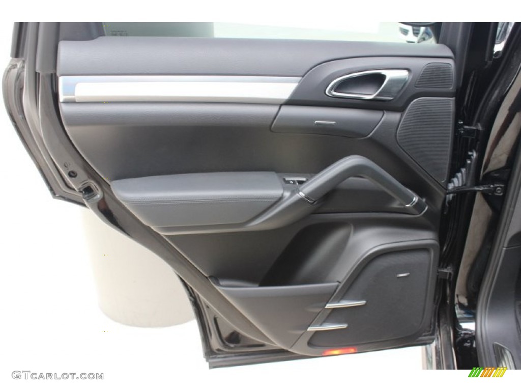 2013 Porsche Cayenne GTS Black Door Panel Photo #88119155