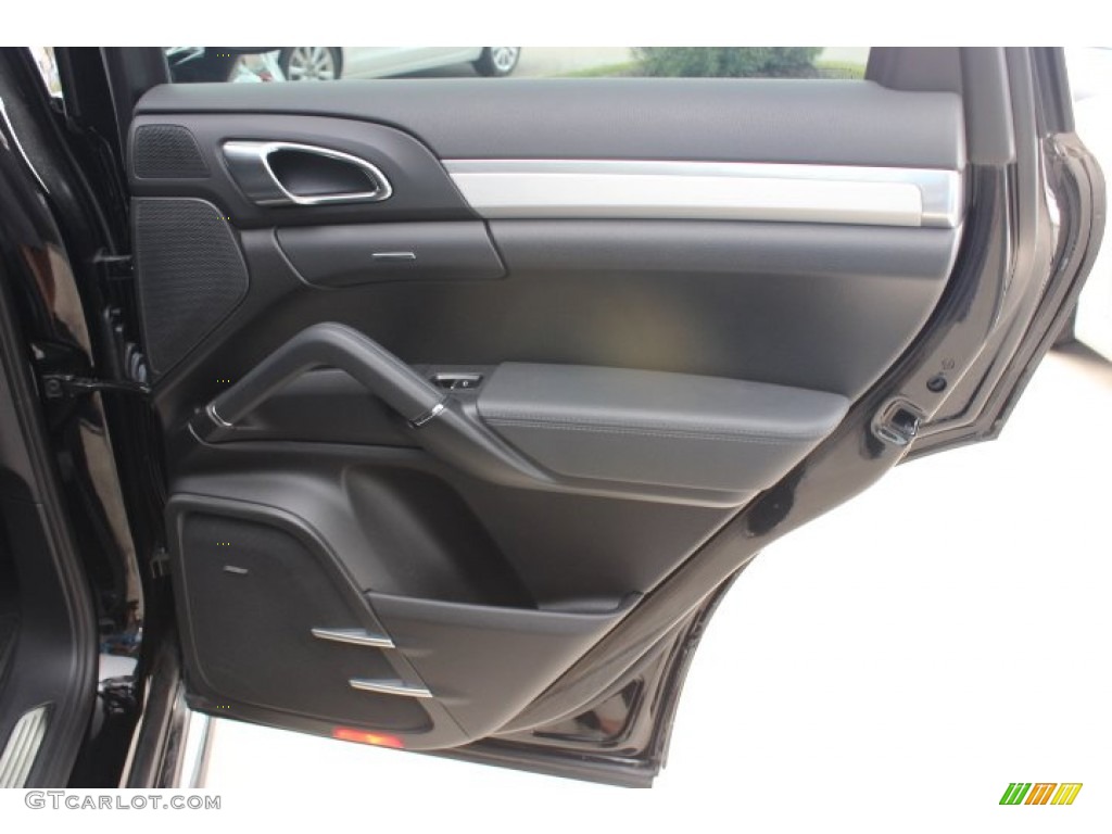 2013 Porsche Cayenne GTS Black Door Panel Photo #88119341