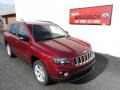 2014 Deep Cherry Red Crystal Pearl Jeep Compass Sport  photo #1