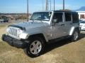 2007 Bright Silver Metallic Jeep Wrangler Unlimited Sahara  photo #3