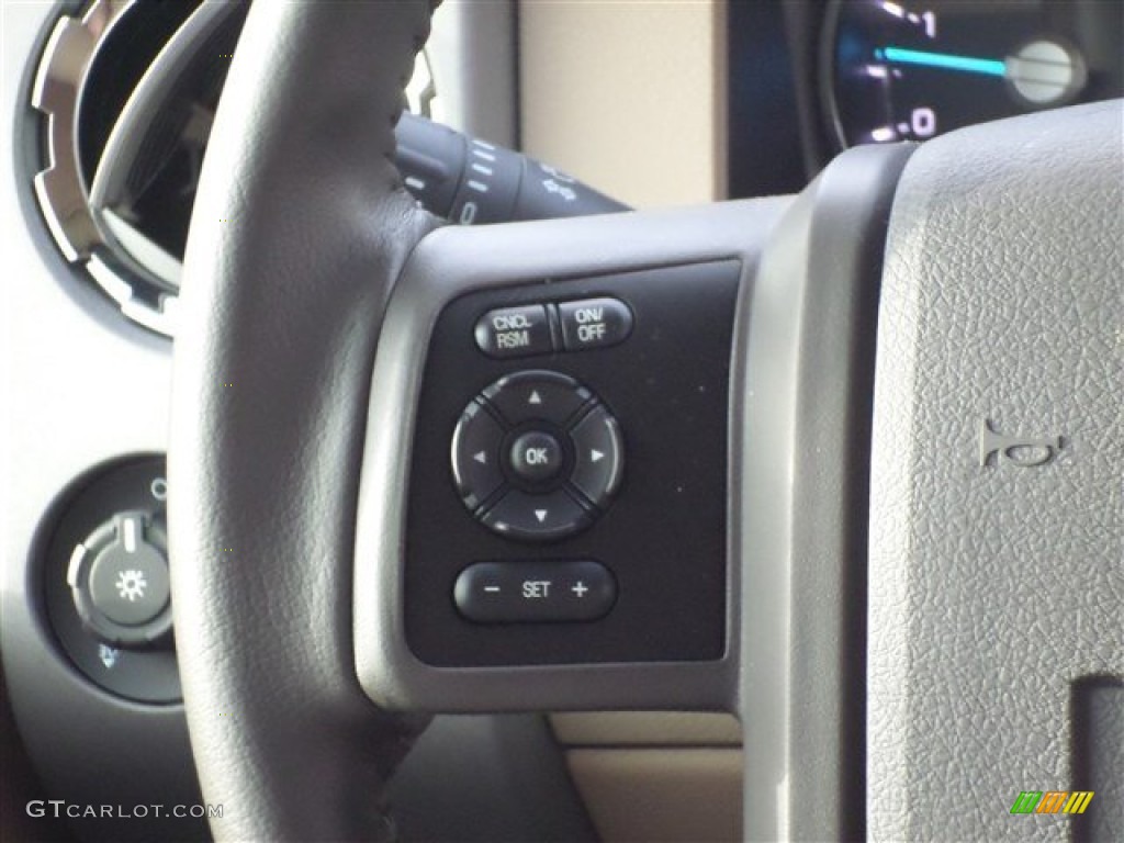 2014 F250 Super Duty Lariat Crew Cab 4x4 - Kodiak Brown Metallic / Adobe photo #15