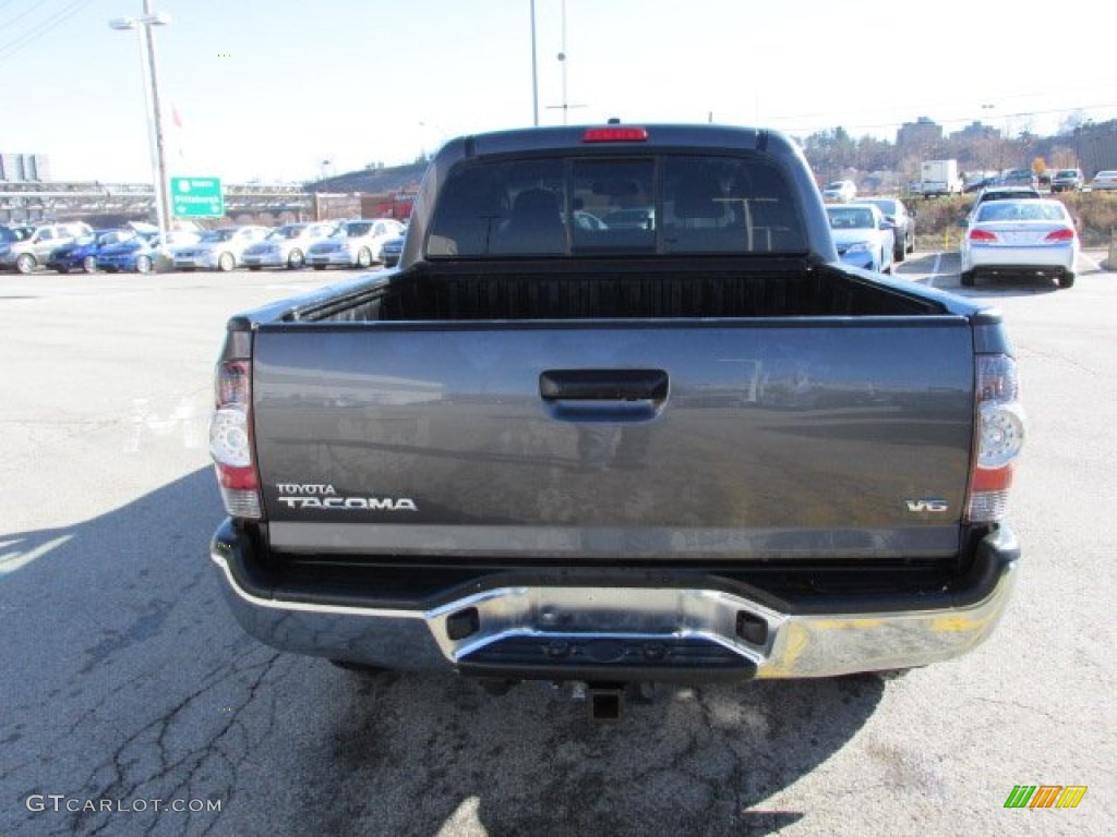 2011 Tacoma V6 TRD Double Cab 4x4 - Magnetic Gray Metallic / Graphite Gray photo #6