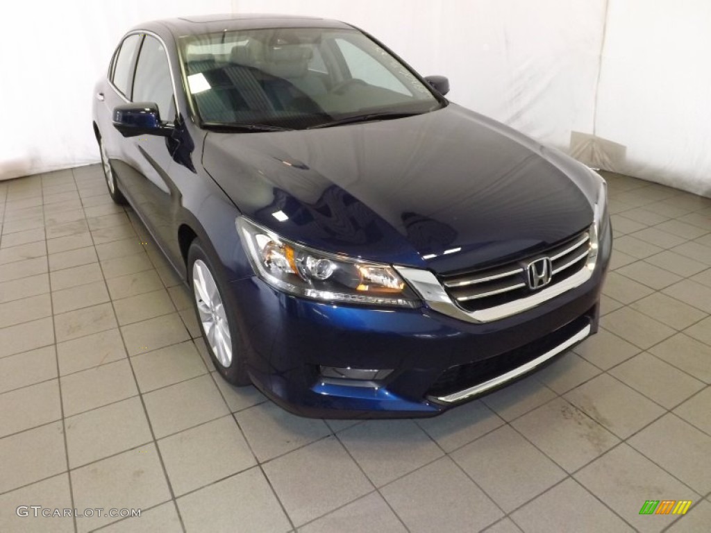 Obsidian Blue Pearl Honda Accord