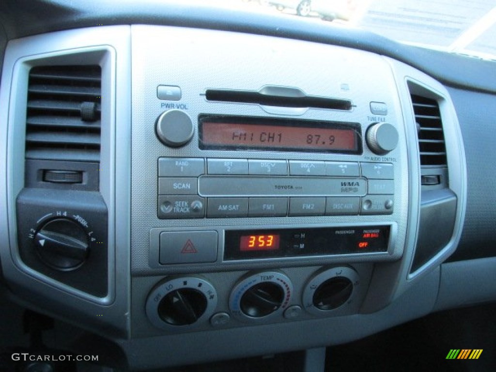 2011 Tacoma V6 TRD Double Cab 4x4 - Magnetic Gray Metallic / Graphite Gray photo #14