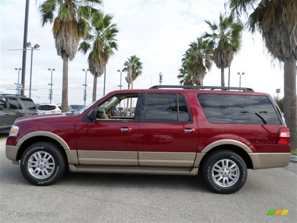 Ruby Red 2014 Ford Expedition EL XLT Exterior Photo #88121771