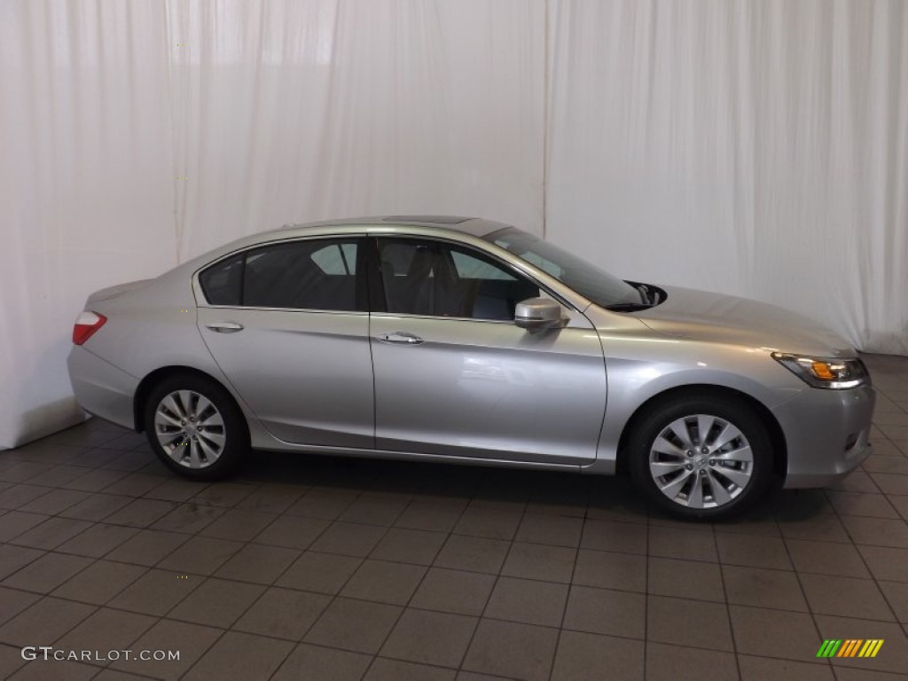 2014 Accord Touring Sedan - Alabaster Silver Metallic / Black photo #5