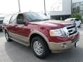 2014 Ruby Red Ford Expedition EL XLT  photo #7