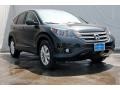 2014 Crystal Black Pearl Honda CR-V EX  photo #1