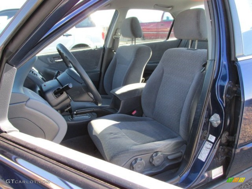 2002 Accord LX Sedan - Eternal Blue Pearl / Quartz Gray photo #11