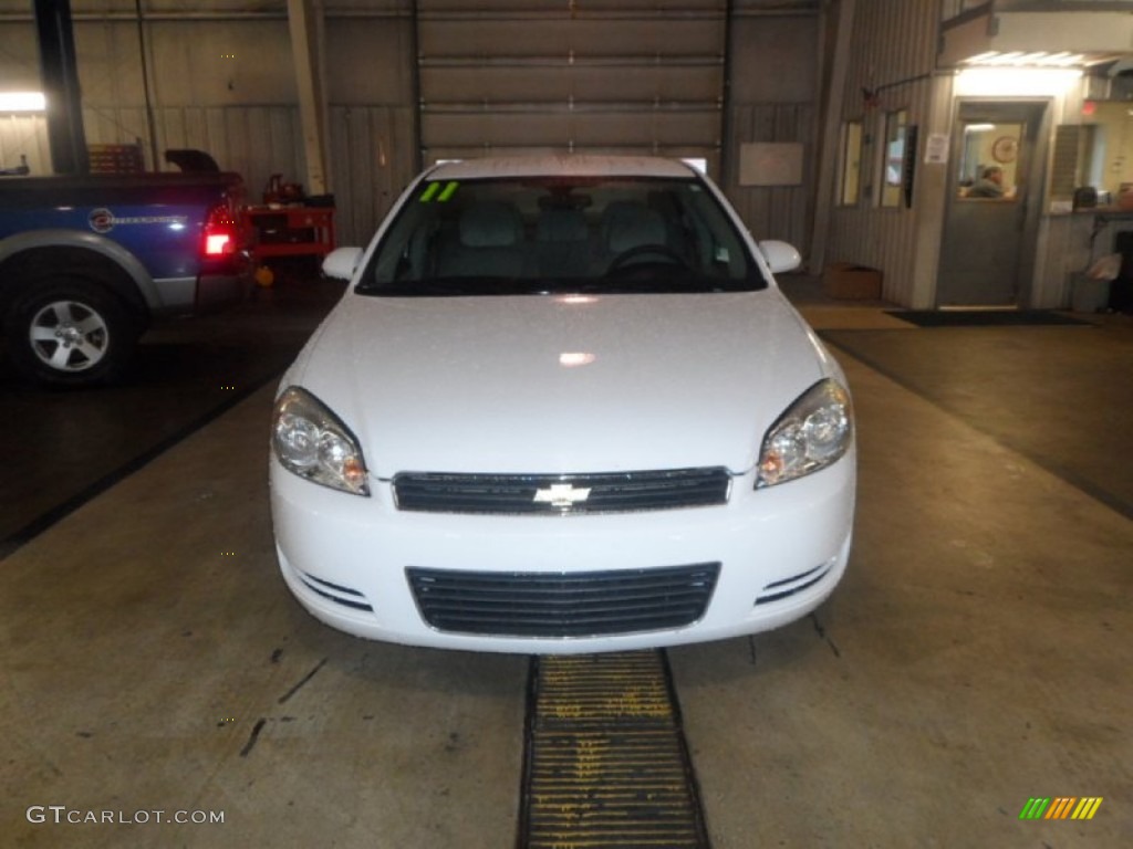 2011 Impala LS - Summit White / Gray photo #3