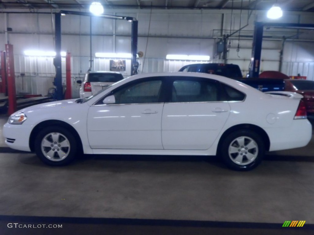 2011 Impala LS - Summit White / Gray photo #4