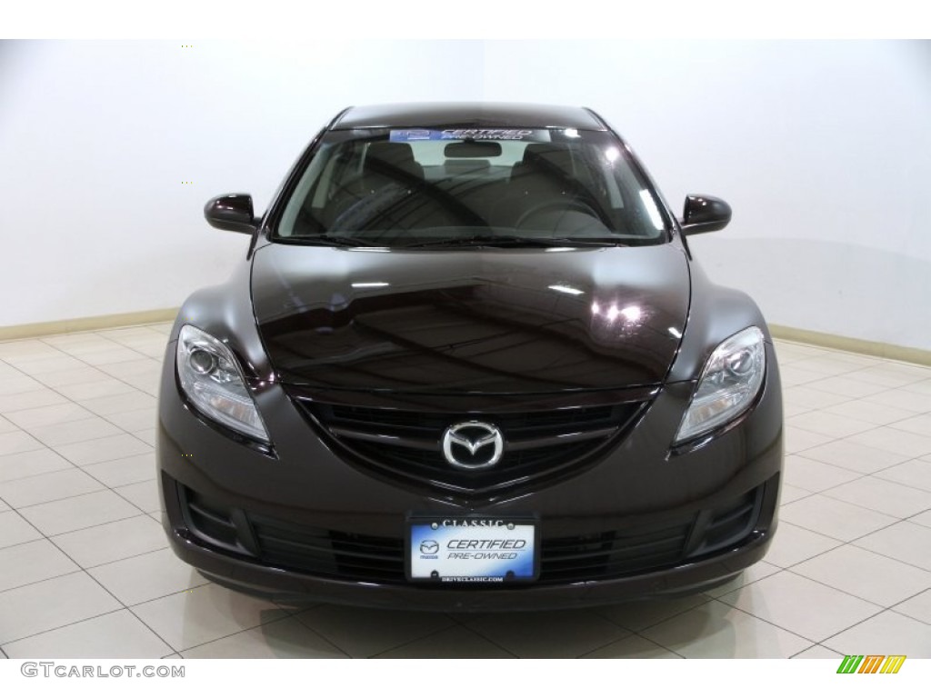 2010 MAZDA6 i Sport Sedan - Black Cherry Metallic / Black photo #2