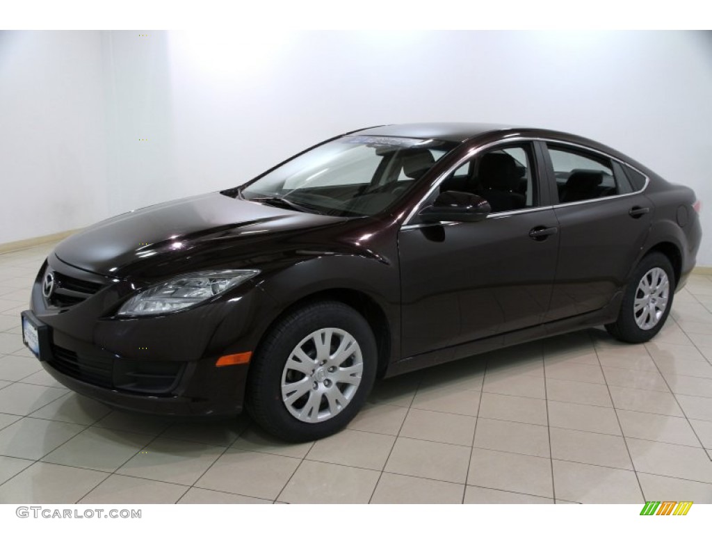 2010 MAZDA6 i Sport Sedan - Black Cherry Metallic / Black photo #3