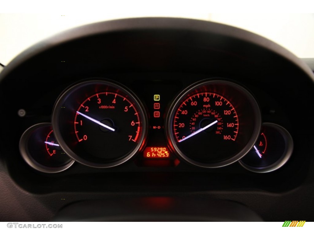 2010 MAZDA6 i Sport Sedan - Black Cherry Metallic / Black photo #7