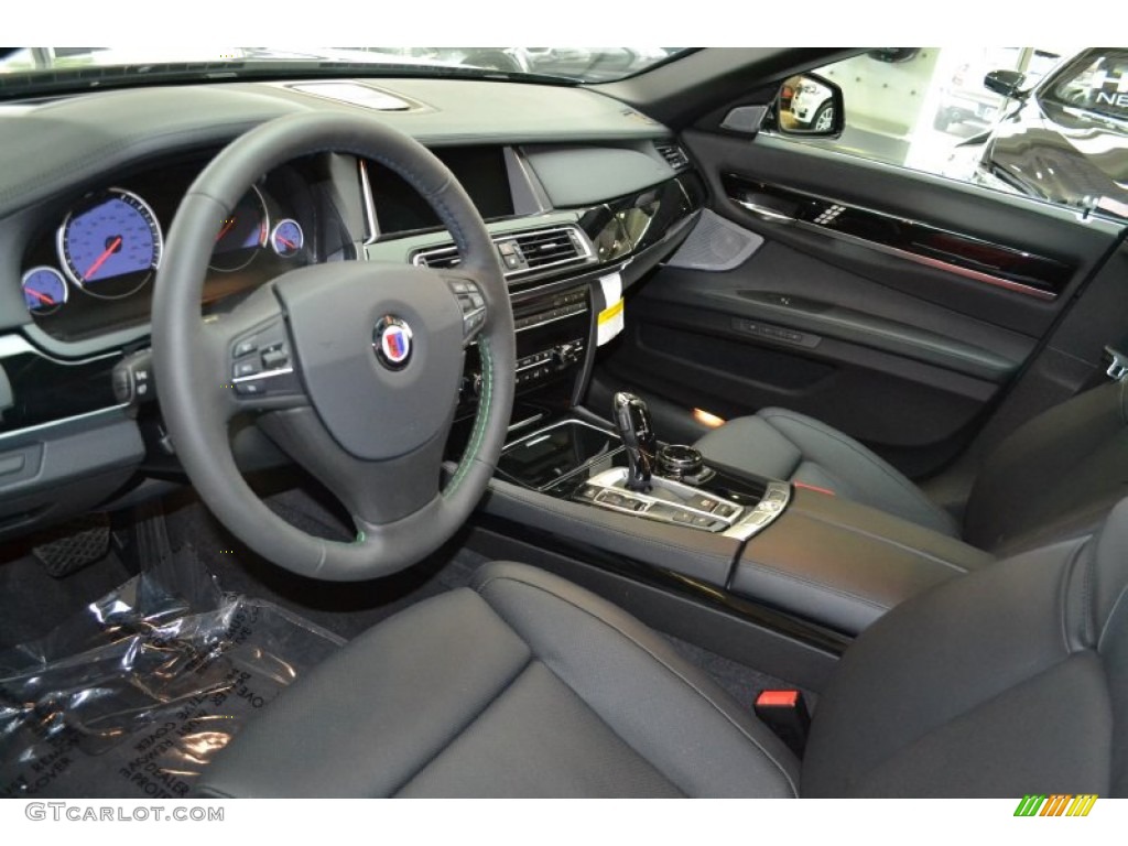 Black Interior 2014 BMW 7 Series ALPINA B7 LWB Photo #88123754