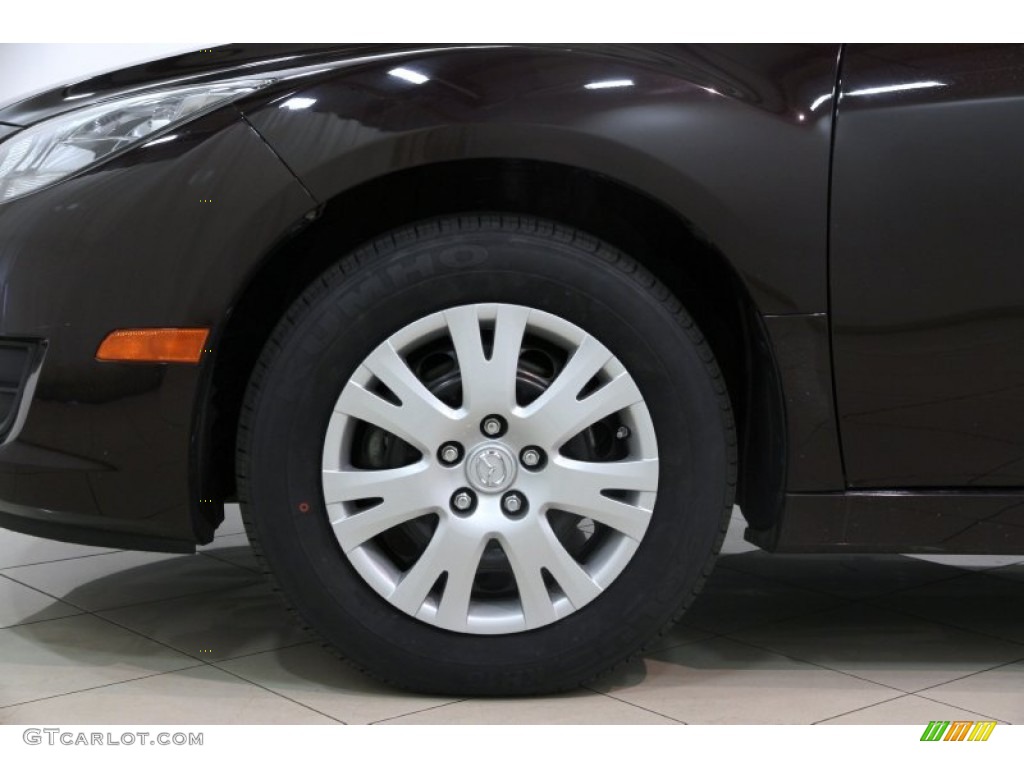 2010 MAZDA6 i Sport Sedan - Black Cherry Metallic / Black photo #16