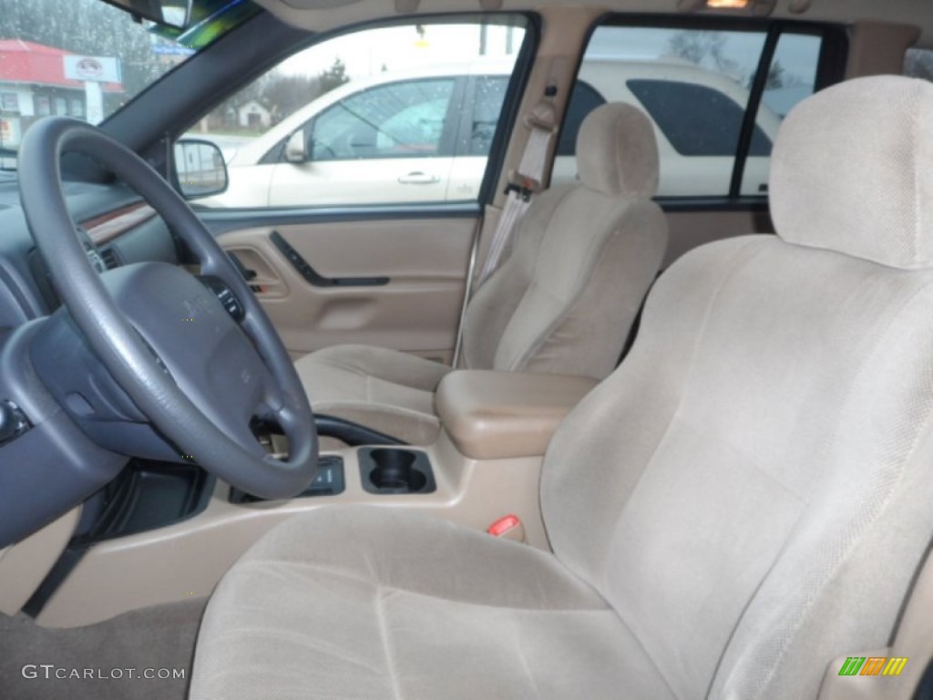 1999 Grand Cherokee Laredo 4x4 - Champagne Pearl / Taupe photo #8
