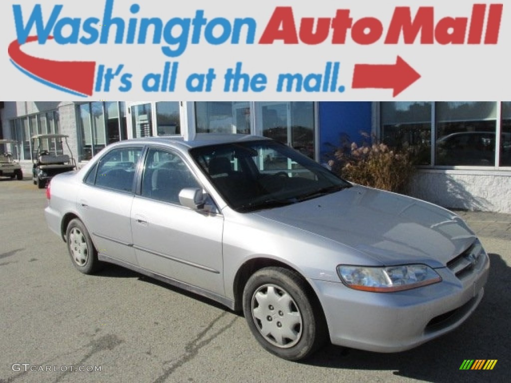 2000 Accord LX Sedan - Satin Silver Metallic / Quartz photo #1