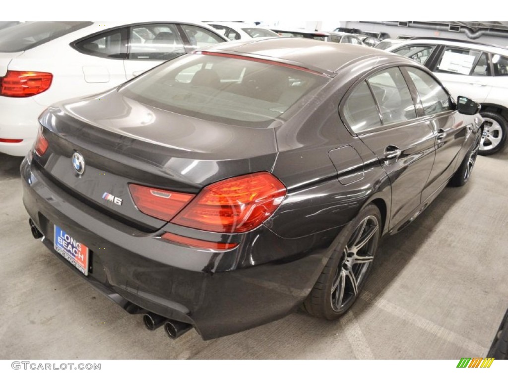 2014 M6 Gran Coupe - Black Sapphire Metallic / Black photo #3
