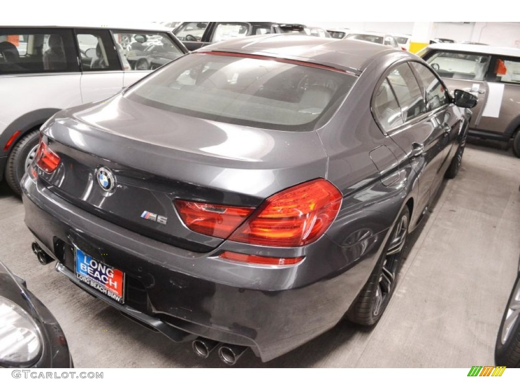 2014 M6 Gran Coupe - Singapore Grey Metallic / Black photo #2