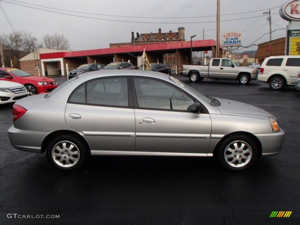 2004 Rio Sedan - Diamond Silver / Gray photo #1