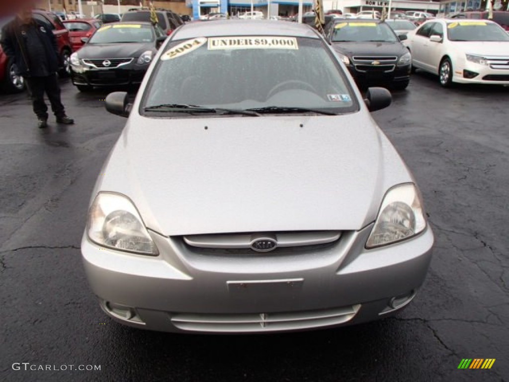 2004 Rio Sedan - Diamond Silver / Gray photo #3