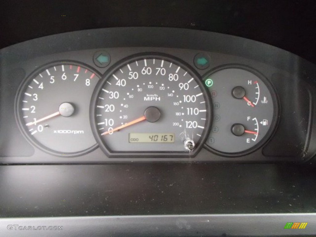 2004 Rio Sedan - Diamond Silver / Gray photo #19