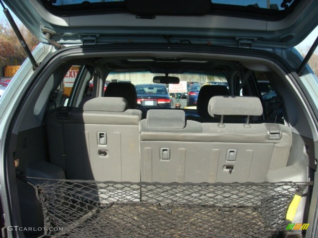 2007 Tucson SE - Alpine Frost Blue Metallic / Gray photo #19