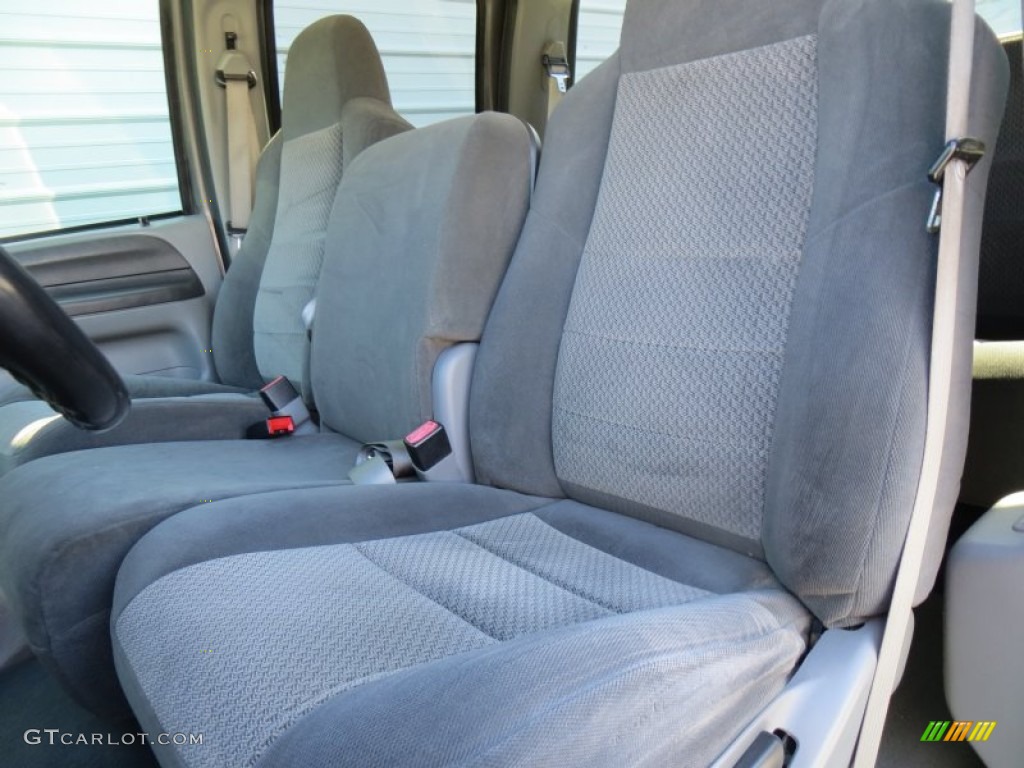 2002 Ford F250 Super Duty XLT Crew Cab Front Seat Photo #88127828