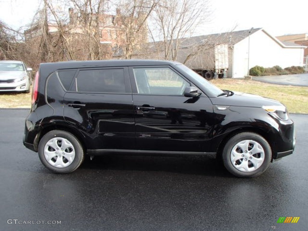 Shadow Black 2014 Kia Soul 1.6 Exterior Photo #88128083