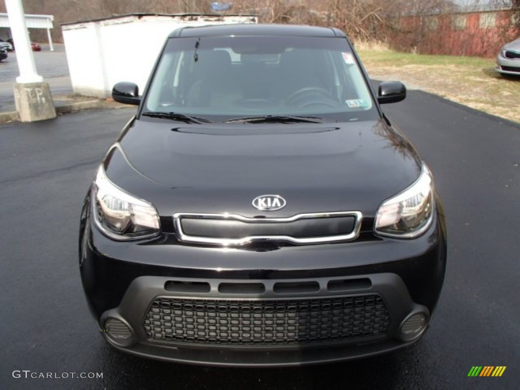 Shadow Black 2014 Kia Soul 1.6 Exterior Photo #88128134