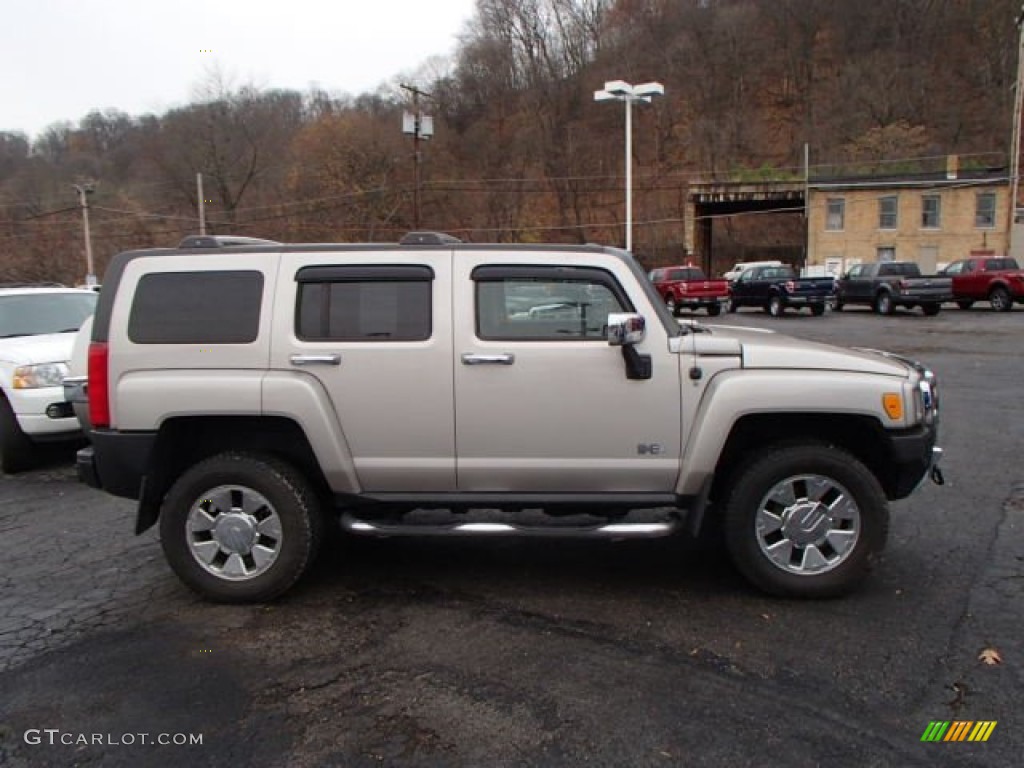 2009 H3  - Boulder Gray Metallic / Ebony/Pewter photo #1