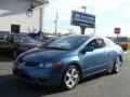 Atomic Blue Metallic 2008 Honda Civic EX Coupe