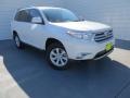 Blizzard White Pearl 2012 Toyota Highlander 