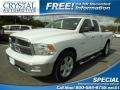 2010 Stone White Dodge Ram 1500 Big Horn Quad Cab  photo #1