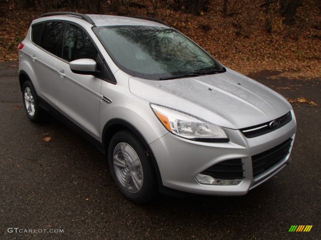 Ingot Silver 2014 Ford Escape SE 1.6L EcoBoost 4WD Exterior Photo #88130025