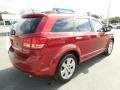 2010 Inferno Red Crystal Pearl Coat Dodge Journey R/T  photo #10